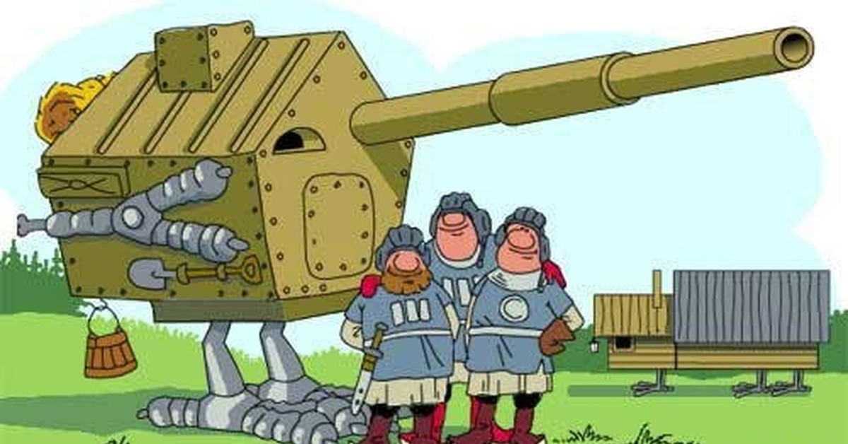 Анекдот: Фея для танкистов